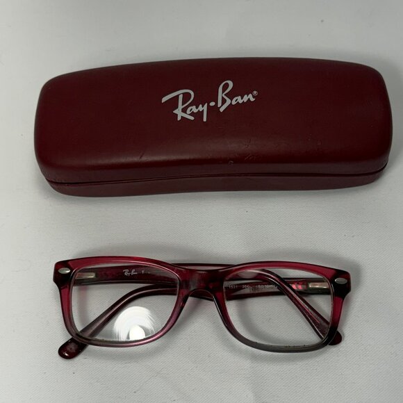 Ray-Ban Small Red Eyeglasses - Frames Only - Picture 1 of 9
